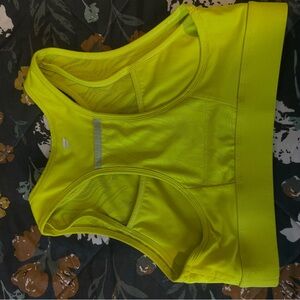 Fabletics Neon Yellow Sports Bra